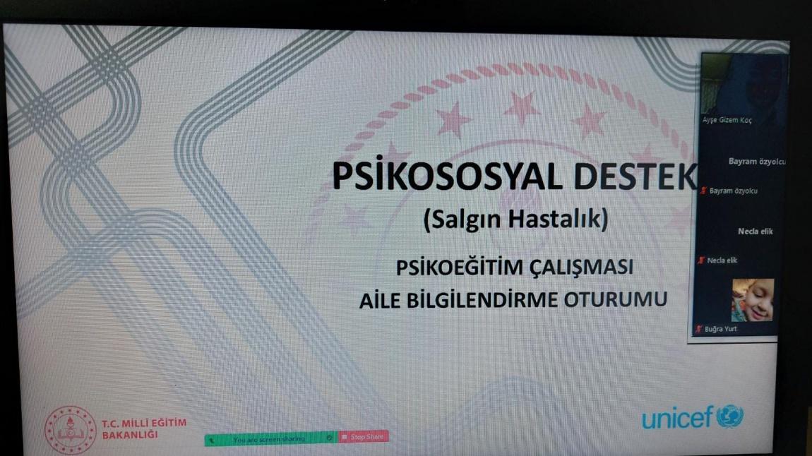 Salgın Hastalık Konusunda Ailelere Psikososyal Destek Seminerini Gerçekleştirdik.