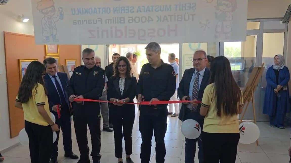 TÜBİTAK 4006-B Bilim Fuarı Kapsamında Projelerimizi Sergiledik.